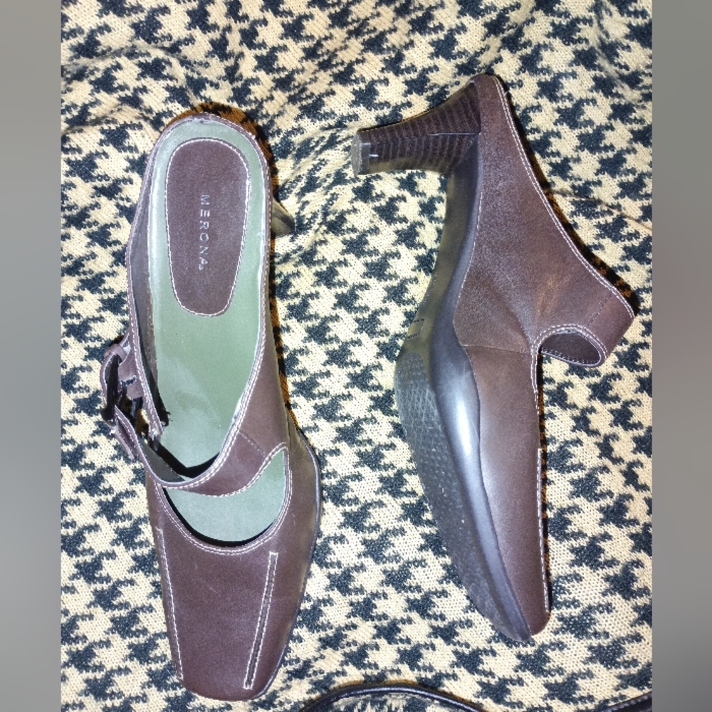 Merona Mary Jane Chocolate Mules